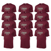 Troy University Sports Performance Short Sleeve T-Shirt - Choice of Sport - Cardinal