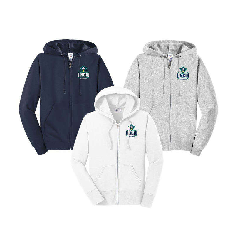 University of North Carolina Wilmington UNCW Full Zip Hoodie