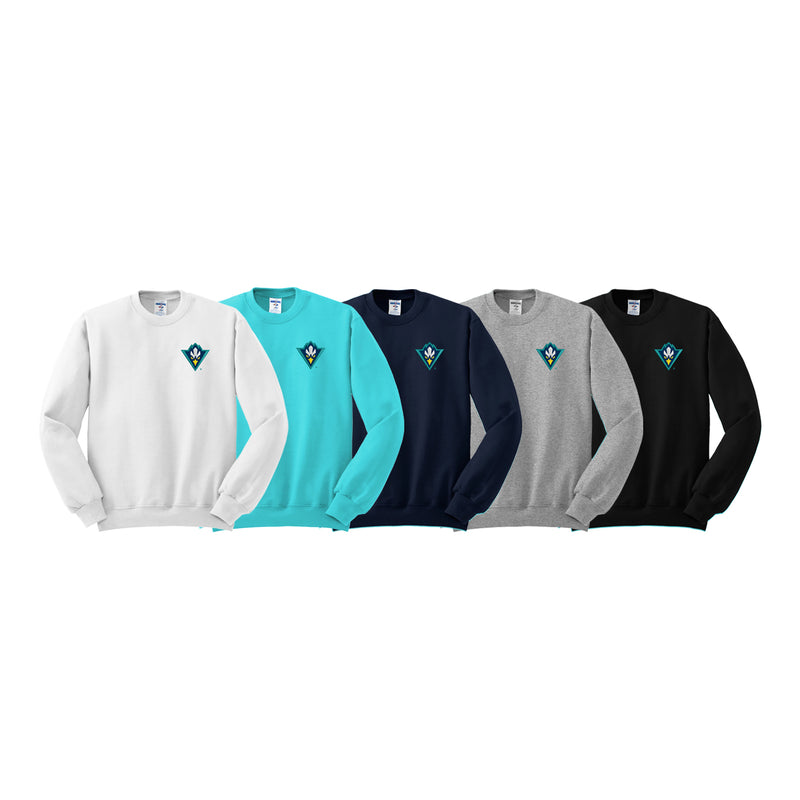 University of North Carolina Wilmington Embroidered Crewneck Sweatshirt