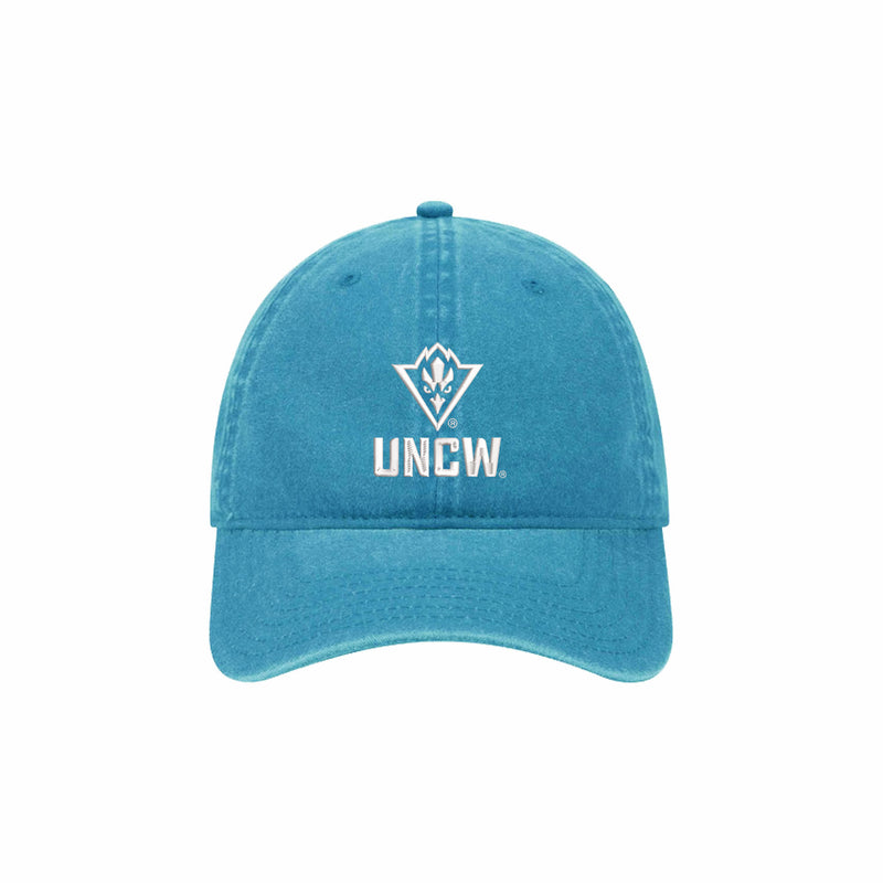 UNCW Seahawks Beach Washed Baseball Cap - Logo
