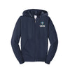 UNCW Full Zip Hoodie - Logo