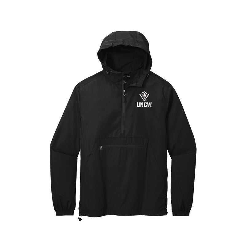 UNCW Lightweight Windbreaker - Logo