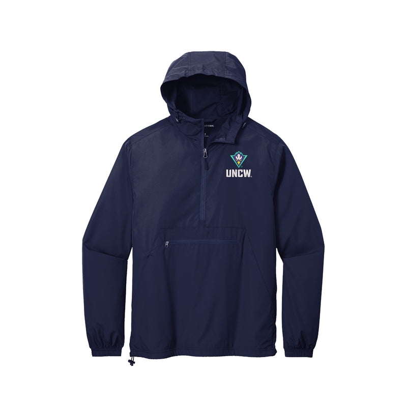 UNCW Lightweight Windbreaker - Logo
