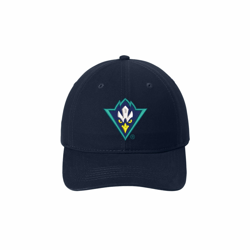 UNCW Beach Washed Baseball Cap - Seahawk