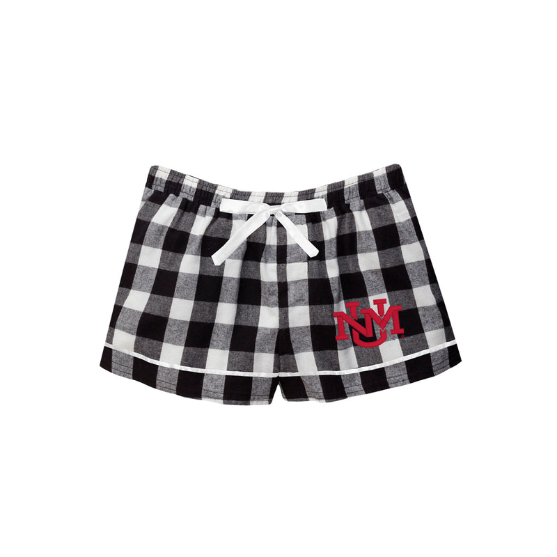 University of New Mexico Flannel Boxers - Ladies