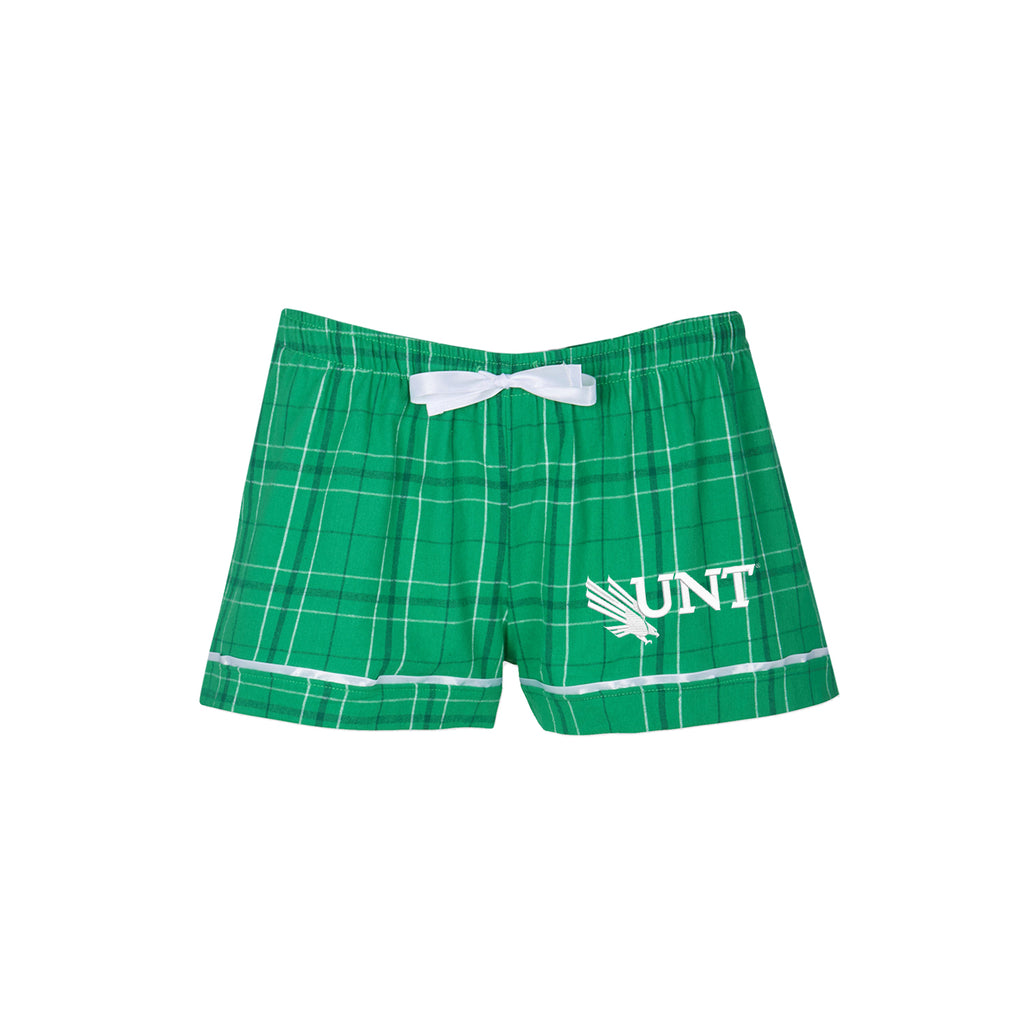 University of North Texas Flannel Boxers - Ladies – Cotton Sisters