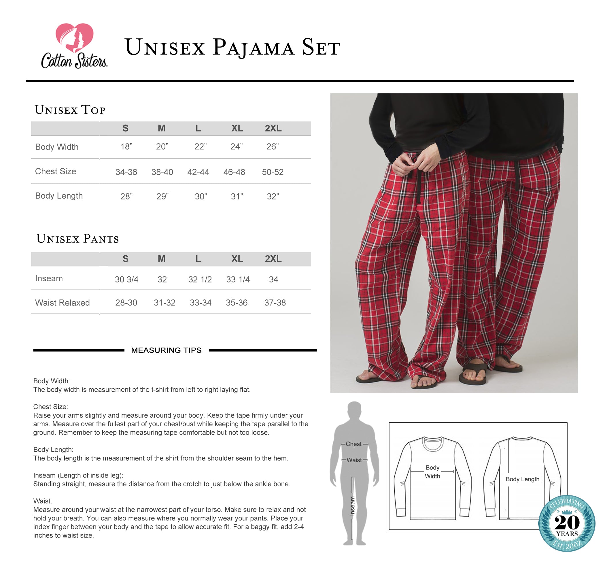 Personalized Christmas Tree Matching Family Pajama Set – Cotton