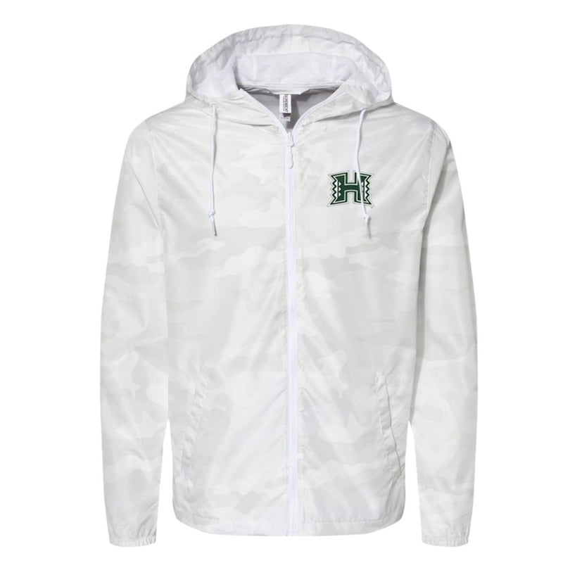 University of Hawaii Lightweight Windbreaker Jacket - Unisex