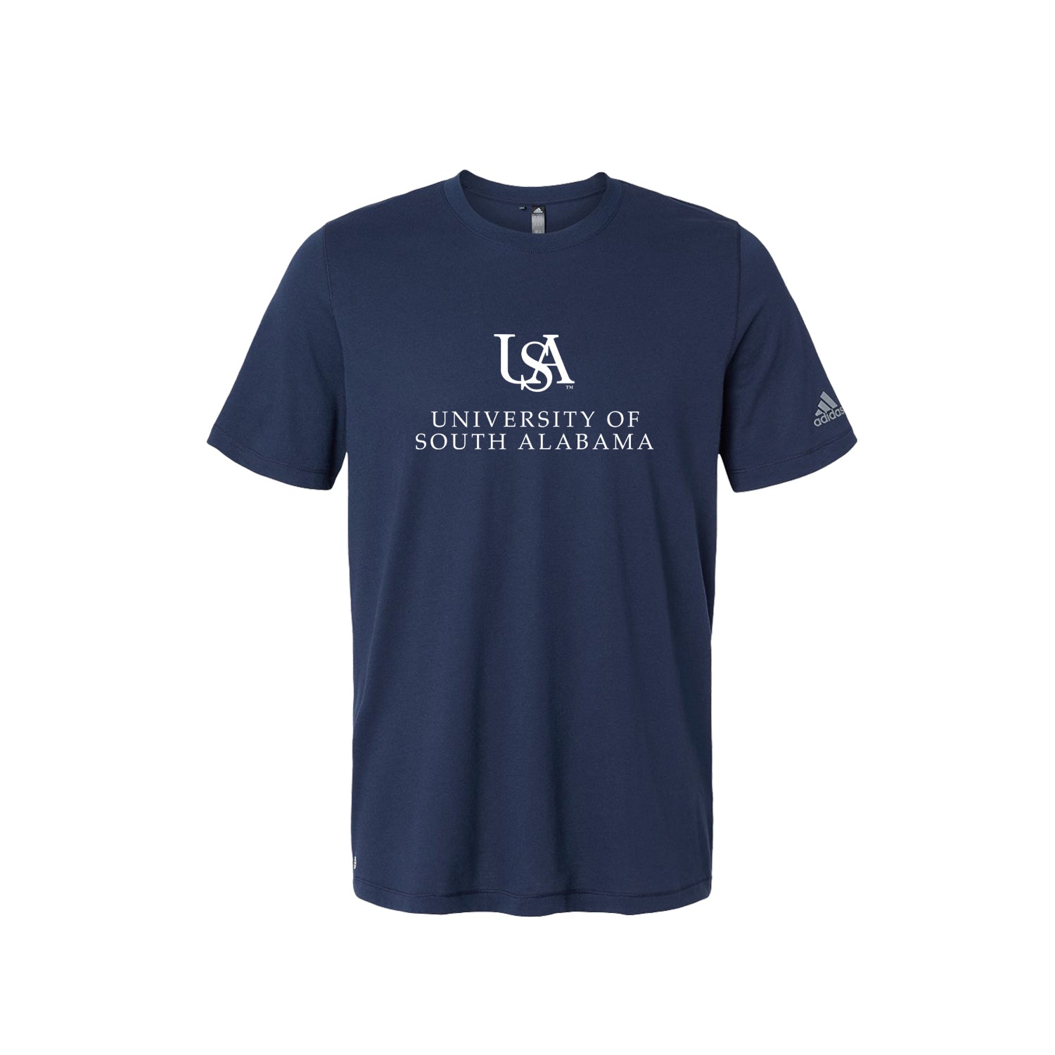 of South Alabama Adidas Blended T-Shirt USA Logo Sisters