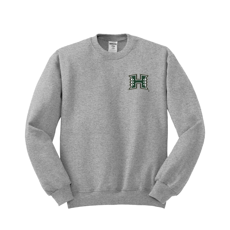 University of Hawaii Crewneck Sweatshirt - Manoa H Logo