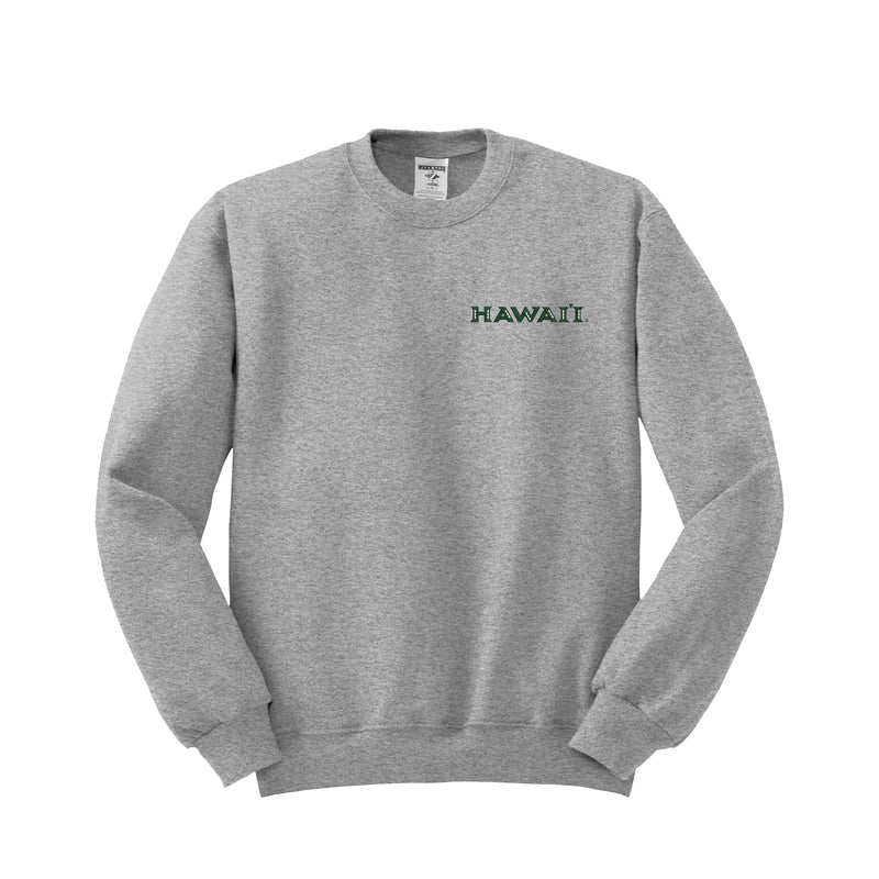 University of Hawaii Crewneck Sweatshirt - Hawaii Logo