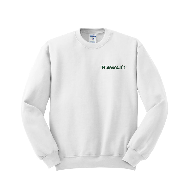 University of Hawaii Crewneck Sweatshirt - Hawaii Logo