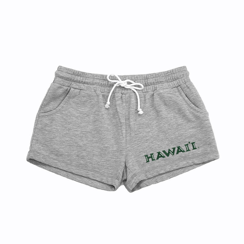 University of Hawaii Rally Shorts - Hawaii Logo