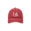University of South Alabama Cotton Beach Washed Hat - USA Logo