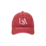 University of South Alabama Cotton Beach Washed Hat - USA Logo