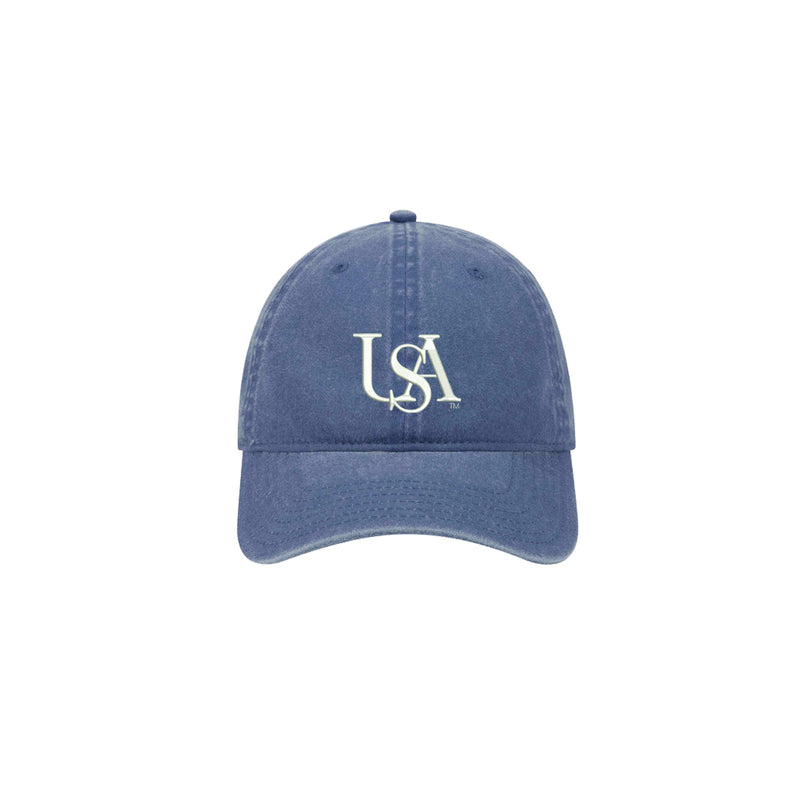 University of South Alabama Cotton Beach Washed Hat - USA Logo