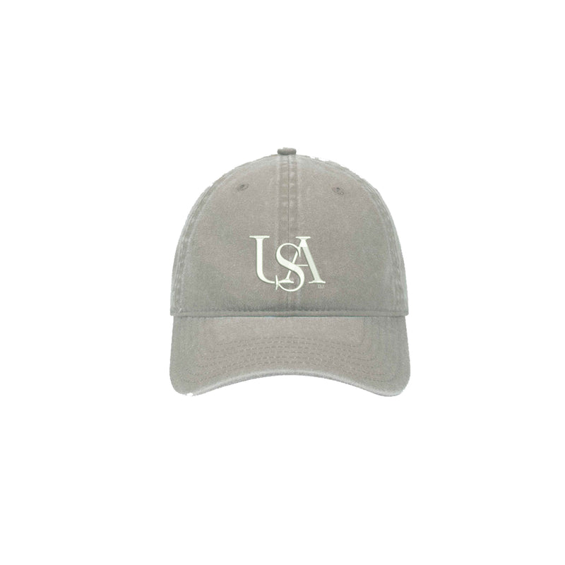 University of South Alabama Cotton Beach Washed Hat - USA Logo