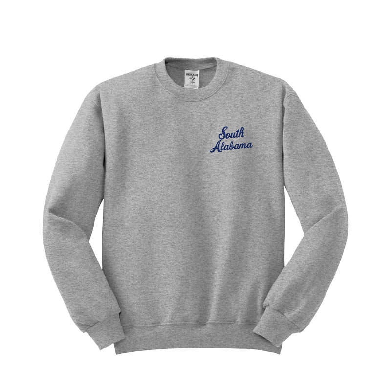 University of South Alabama Crewneck Sweatshirt - Script Logo