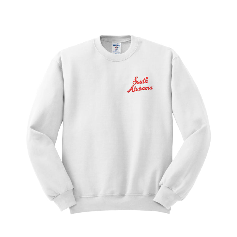 University of South Alabama Crewneck Sweatshirt - Script Logo