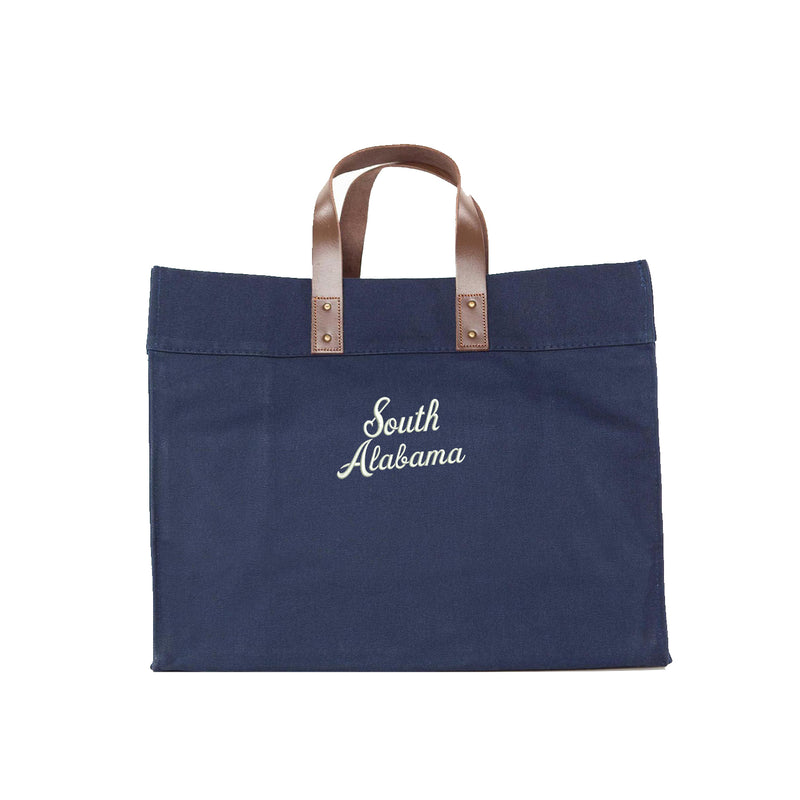 University of South Alabama Tote Bag Embroidered with Choice of Logo