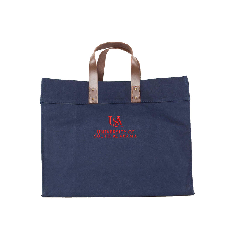 University of South Alabama Tote Bag Embroidered with Choice of Logo