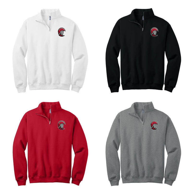 University of Tampa Embroidered QuarterZip Sweatshirt