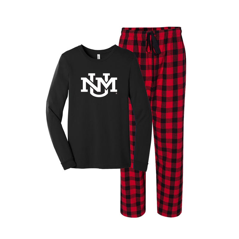 University of New Mexico Flannel Pajama Set - Unisex