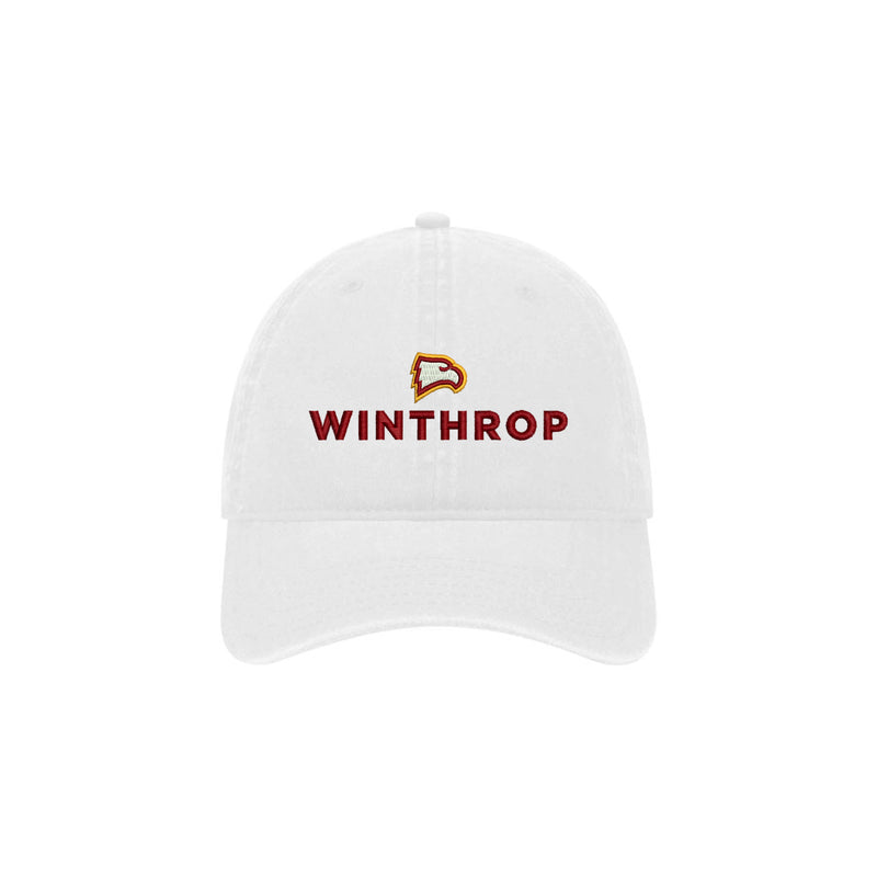 Winthrop University Beach Washed Baseball Hat