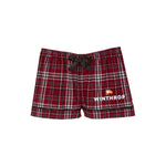 Winthrop University Flannel Boxers - Ladies