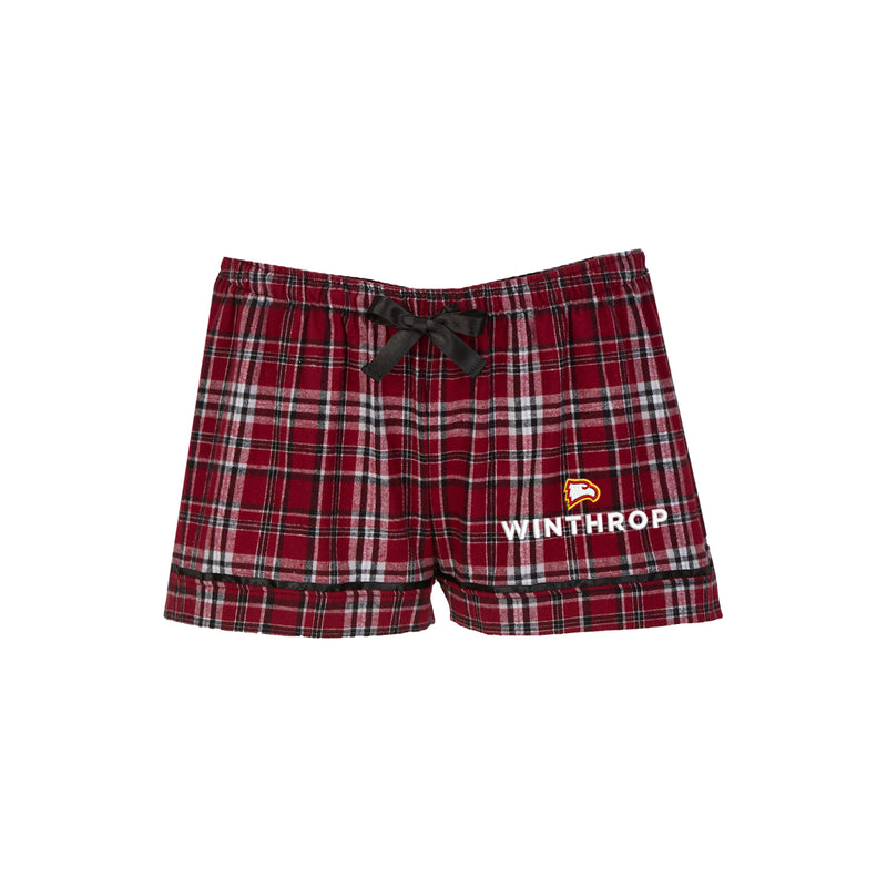 Winthrop University Flannel Boxers - Ladies