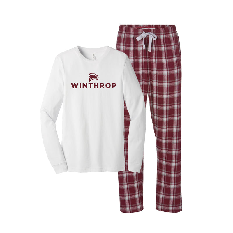 Winthrop University Flannel Pajama Set - Unisex