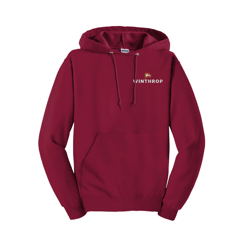 Winthrop Eagles Hooded Sweatshirt with Embroidered Logo