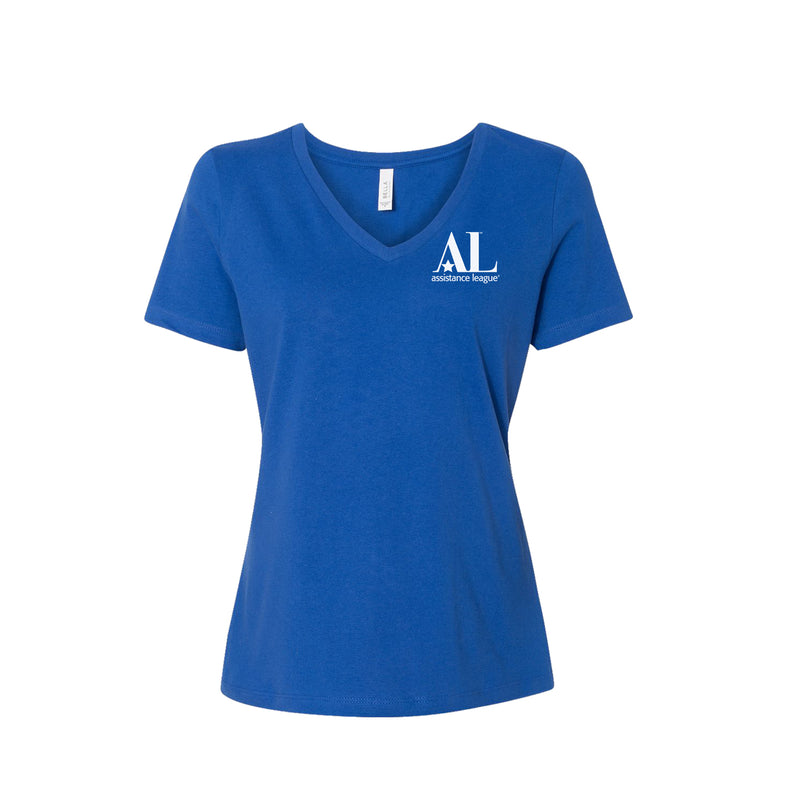 Assistance League Ladies V-Neck T-Shirt