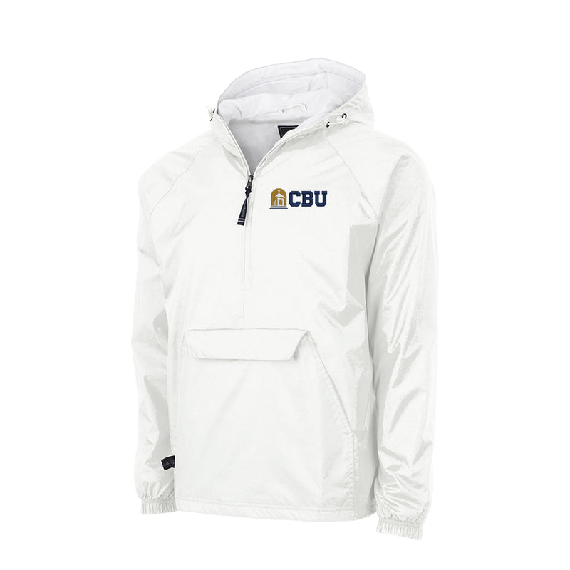 California Baptist University Lined Windbreaker - Embroidered CBU Bell Tower