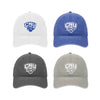 Christopher Newport University Beach Washed Baseball Hat