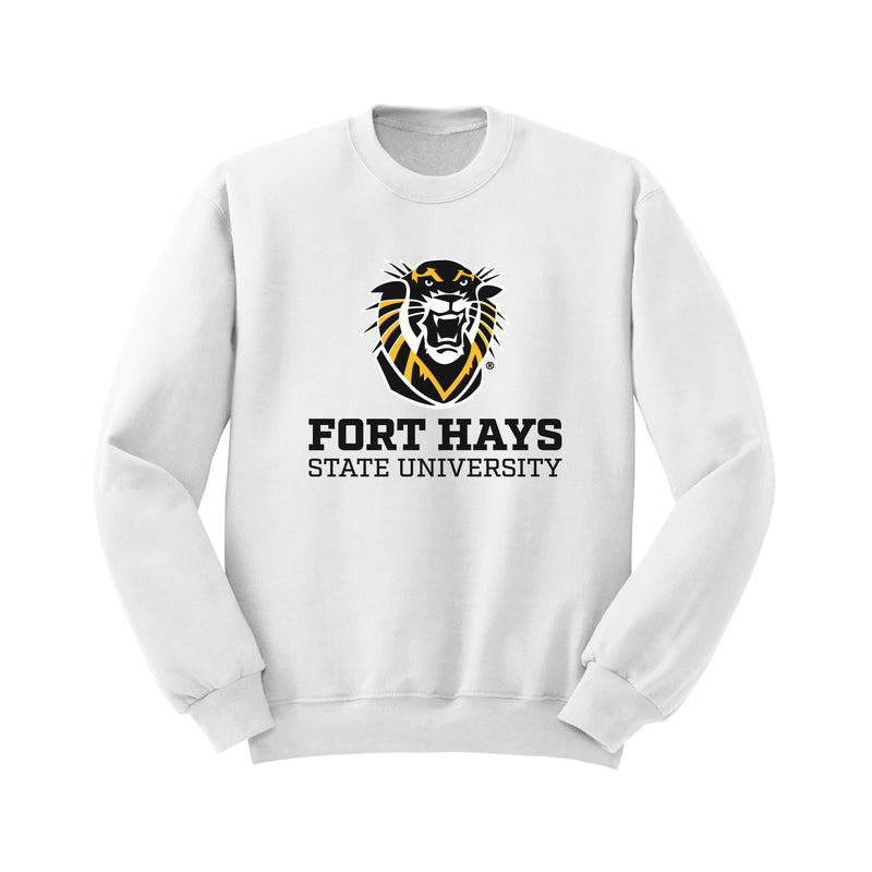 Fort Hays State University Tiger Logo Crewneck