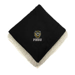 Fort Hays State University Sherpa Lined Blanket