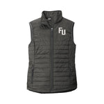 Furman University Puffer Vest - FU Wordmark