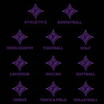 Furman Diamond Athletics Puffer Jacket - Choice of Sport