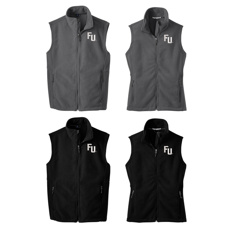 Furman University Fleece Vest - FU Wordmark