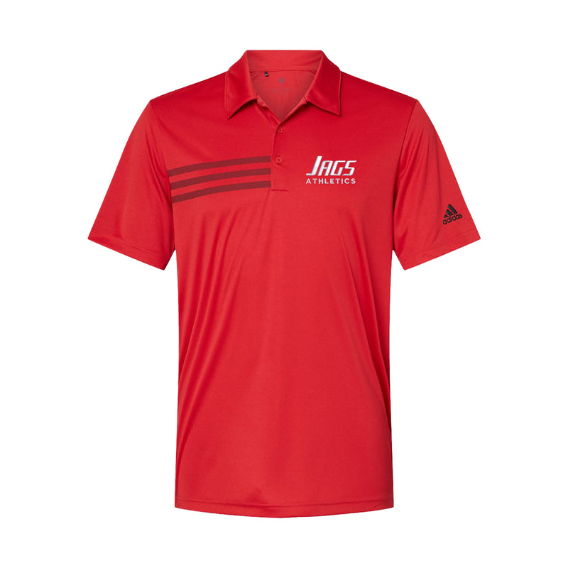 South Alabama JAGS Athletics Adidas 3 Stripe Chest Polo