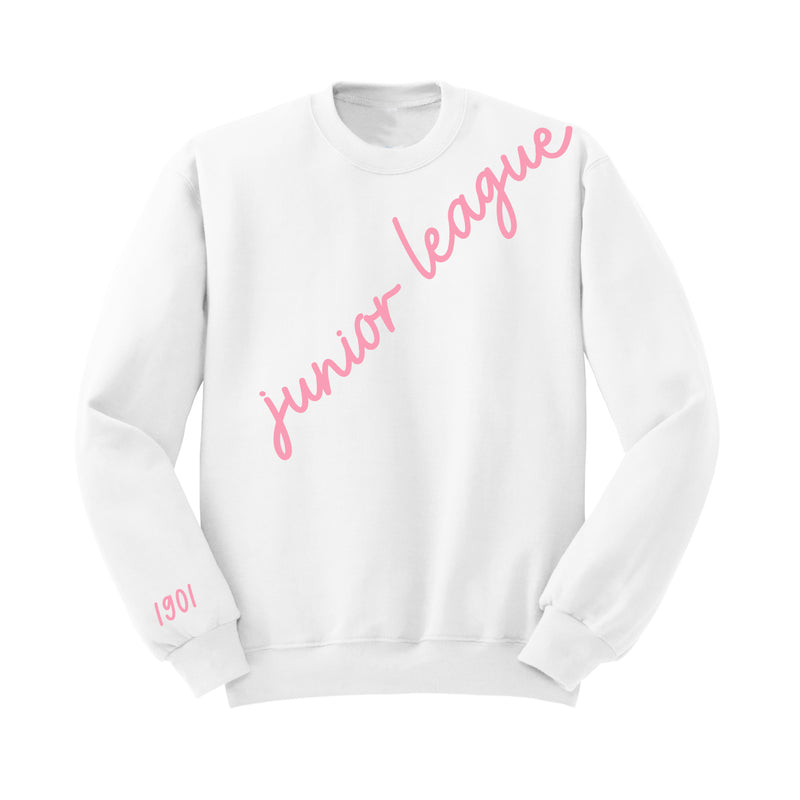 Junior League Crewneck Sweatshirt - Avenue Est Logo