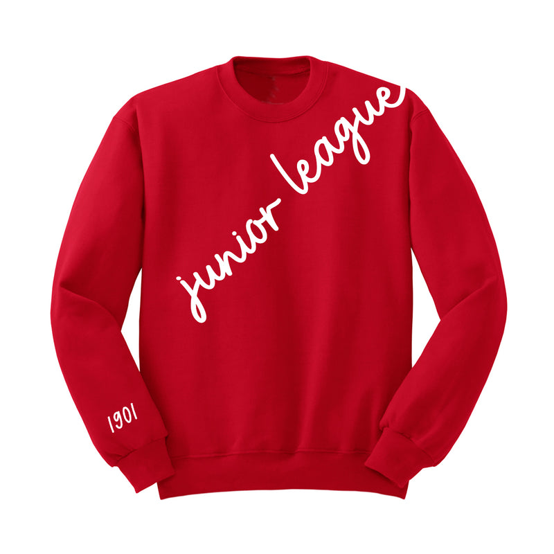 Junior League Crewneck Sweatshirt - Avenue Est Logo