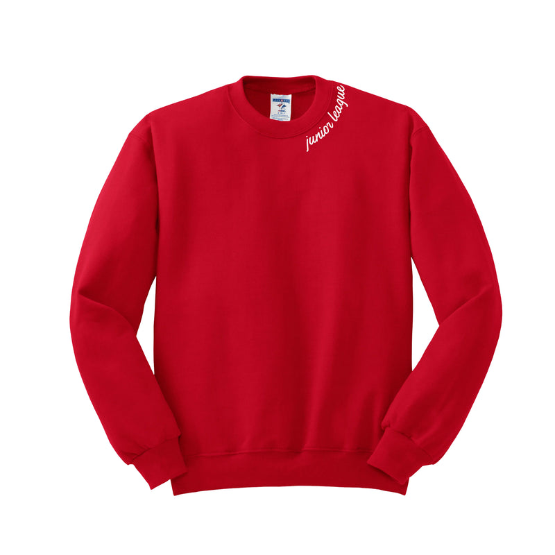 Junior League Texarkana Crewneck Sweatshirt - Neck Logo