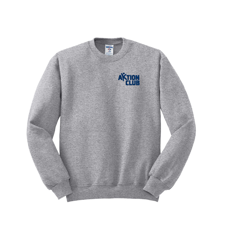 Kiwanis Crewneck Sweatshirt - Embroidered AKTION CLUB