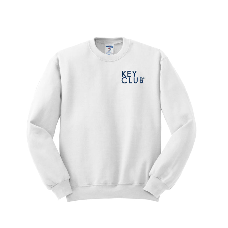 Kiwanis Crewneck Sweatshirt - Embroidered Key Club