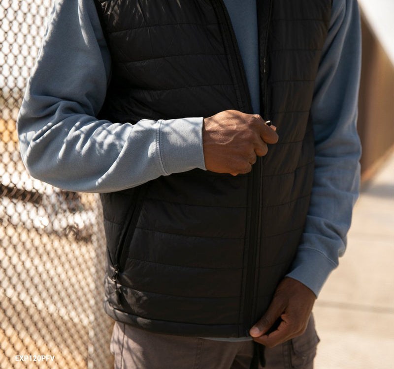 Mayfield Senior Puffer Vest Embroidered with Mayfield Cubs - MEN
