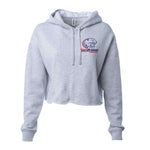 University of South Alabama Cropped Hooded Pullover - Embroidered Jaguar Logo