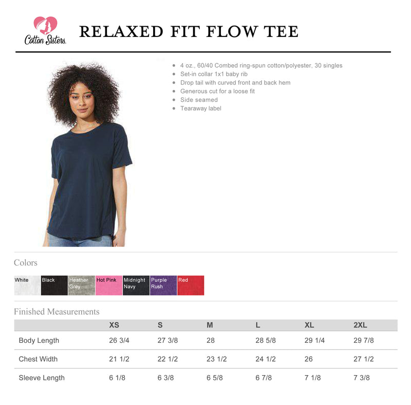 Redding Area Chapter NCL Relaxed Fit Flow Tee