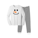 Snowman Toddler Pajamas - Striped Pants